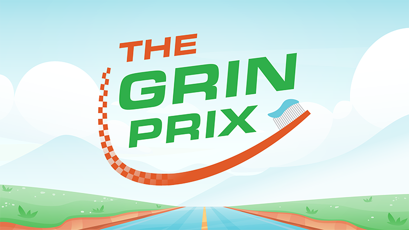 The Grin Prix - Program Logo